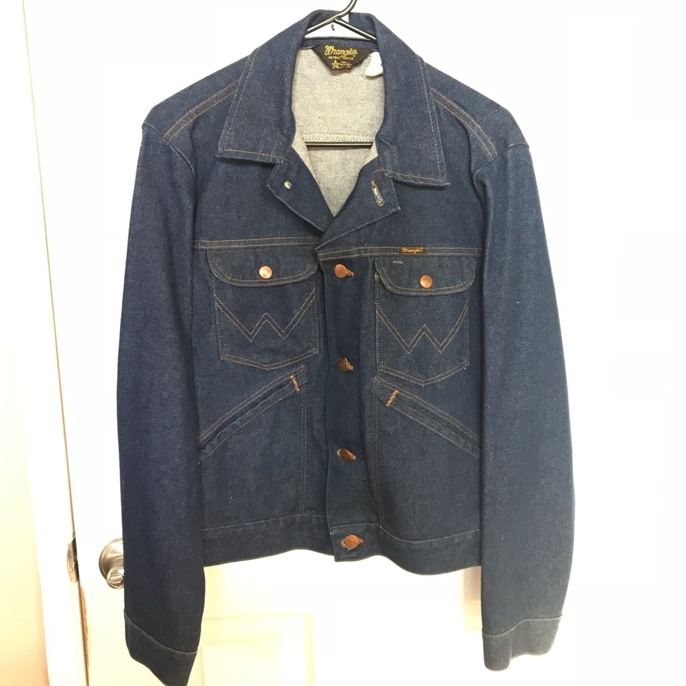 Vintage Wrangler Denim Jacket Size 40 - Picture 1 of 2